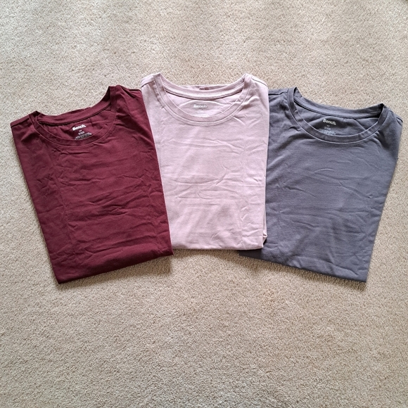 NWOT Bench Crewneck T-shirts | Set Of 3 Cotton Small Multi Coloured Short Slv - Picture 1 of 12